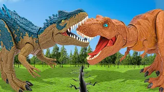 Last Blockbuster T rex Attack | T-rex Chase | Jurassic World 4 Dinosaur Movie | Dinosaur | Cool Dino