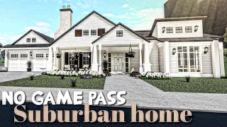 No Gamepass House Bloxburg Speedbuild #Trending #Bloxburg #Roblox