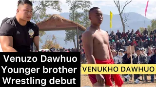 VENUZO DAWHUO younger brother VENUKHO all bouts at Chokri Area Wrestling 2024 ( Wrestling debut )