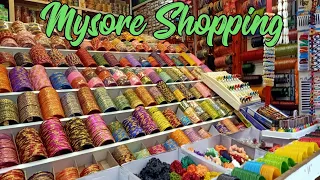 Mysore Shopping | Street Shopping|K.R Market |Meena Bazar |