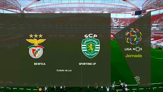 Benfica vs Sporting CP | Estádio da Luz | 2019-20 Liga NOS | PES 2020