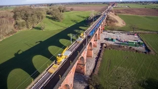 RAILWAY VIADUCT RENEWAL (full project in time lapse)