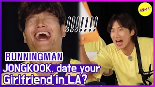 [Горячие клипы] [RUNNINGMAN] JONGKOOK, правда о наблюдениях в Лос-Анджелесе! (ENG SUB)