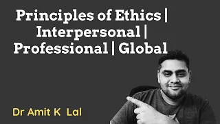 Principles of Ethics | Business Ethics |