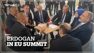Erdogan meets with French and Armenian leaders in Prague