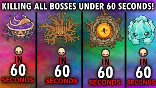 [TAMING.IO] KILLING ALL BOSSES UNDER 60 SECONDS! *best ways to kill boss*
