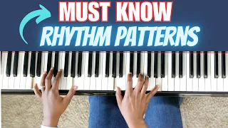 6 MUST KNOW Piano Chord Rhythm Patterns - Perfect For Beginners!