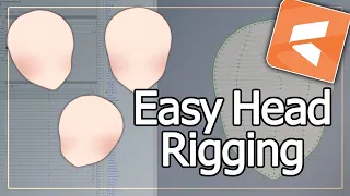 [Live2D Tutorial] Fast and Easy Face and Head XY Rigging for VTubers