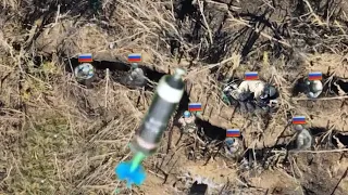 Drones Modified Ukrainian destroy 350 Russian troops in trench Bakhmut