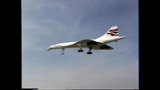 Concorde Lands in Michigan - March 1998