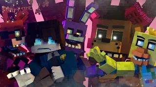 "Creepin' Towards the Door" [VERSION C] | FNAF Minecraft Animated Music Video
