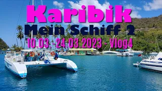Karibik Mein Schiff2 Vlog4 St.Lucia - Jeepsafari und Katamaranfahrt
