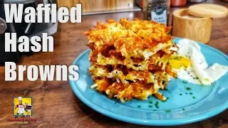 Waffled Hash Browns | #BreakfastwithAB | Hash Brown Recipe