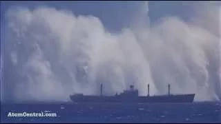 Huge atomic bomb explosion under the sea..mp4