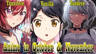 Upcoming Anime in October & November | Anime Updates