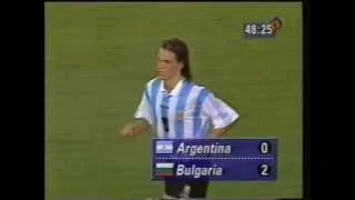 ARGENTINA vs BULGARIA - 1994 FIFA World Cup