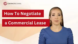 How To Negotiate a Commercial Lease [Key Terms Overview]