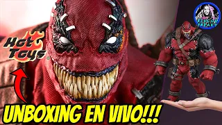 Hot Toys Venompool Unboxing! | Unboxing en vivo con el Freaky! 🔥