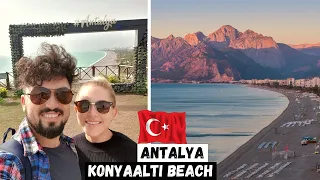 Konyaaltı Beach in ANTALYA | The Magical Beach of ANTALYA! Travel in TURKEY Guide (2021)🇹🇷