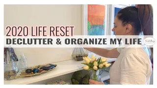 DECLUTTER & ORGANIZE MY LIFE - 2020 LIFE RESET || THE SUNDAY STYLIST