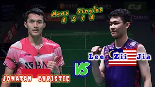 Badminton Lee Zii Jia (MALAYSIA) vs (INDONESIA) Jonatan Christie Mens Singles