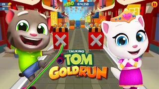 Talking tom gold  run Говорящий Том бег за золотом vs Леди Баг и Леди Вай Фай vc Сабвей серф