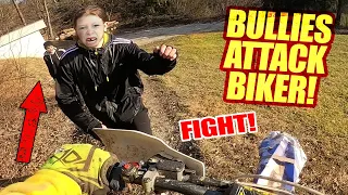 Stupid, Crazy & Angry People Attack Dirt Biker - Jealous Boys