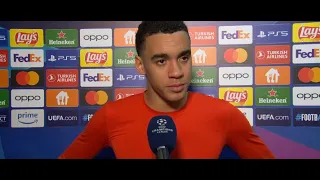 Jamal Musiala Post Match Interview Bayern Munich vs Real Madrid 2-2