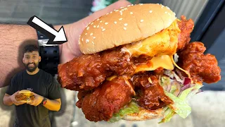 BIRMINGHAM'S LATEST SPICY CHICKEN BURGER! Burger & Flame Review