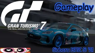 Gran Turismo 7 - Subaru BRZ S '21 (Spa Francorchamps 24h Layout) Gameplay (PS4)