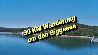 30 KM Wanderung um den Biggesee
