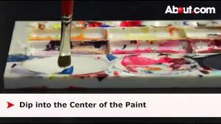 Load a Paint Brush With Paint