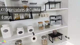 Kit Organizadores de Cozinha: Tendência de Organização para seu Armário de Cozinha