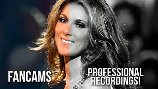 Céline Dion - FANCAMS VS. PRO RECORDINGS !