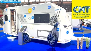 Ein Designerstück: Knaus Azur 460 EU - Luxus -2 Personen Wohnwagen in der (alten) neuen Azur - Reihe