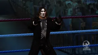 Sting theme & entrance (Crow 97) - Showdown: Legends of Wrestling (PlayStation 2)