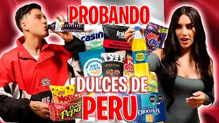 PROBANDO DULCES DE PERÚ 🇵🇪 Jukilop | Juan De Dios Pantoja