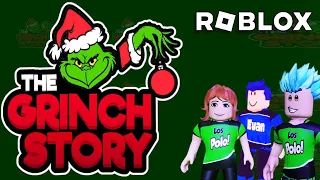 El GRINCH quiere robar la NAVIDAD en ROBLOX!!