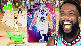 SHOOTING 4 POINTERS With PINK Diamond STEPHEN CURRY! Clutch Time Online!