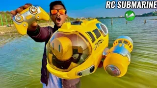 I Bought a Unique RC Submarine to run on Water - Chatpat toy TV @chatpattoytv