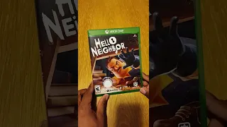 Unboxing video of Hello Neighbor for the Xbox one