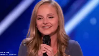 BGT - She sings for her dying dad  Don't cry  Britain's got talent