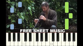 GABRIEL'S OBOE from The Mission, EASY Piano Tutorial with free Sheet Music (pdf)