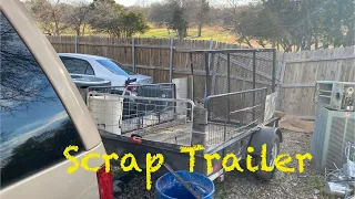 Scrap trailer getting scrap #276