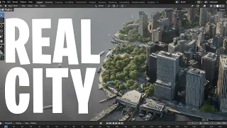 Create Popular Cities In Blender Easily!