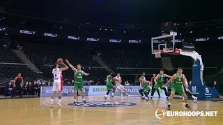 Zalgiris Kaunas - CSKA Moscow 78-87: Mike James (27 points, 5 assists)