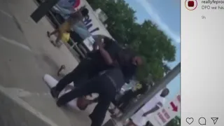 A Dallas police officer seen punching a man on a viral video is currently under two other use of for