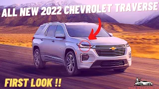 WHATS NEW? 2022 Chevrolet Traverse - 2022 Chevrolet Traverse Features, Interior & Exterior Details