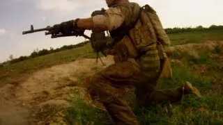 TALIBAN AMBUSH RECON MARINES - 2 Helmet Cams