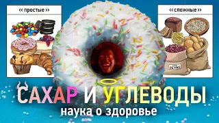 САХАР И УГЛЕВОДЫ: “хорошие”, “плохие”, “злые” и важные для здоровья. Лекция с картинками